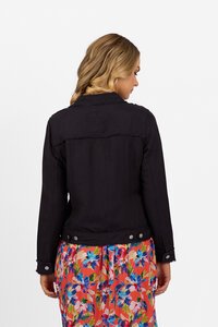 Vassalli Frayed Seams Linen Viscose Jacket