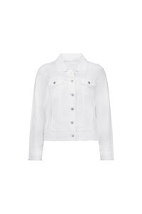 Vassalli Frayed Seams Linen Viscose Jacket