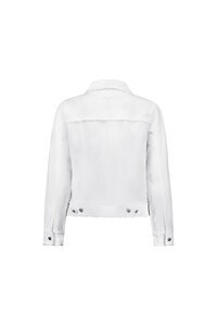 Vassalli Frayed Seams Linen Viscose Jacket