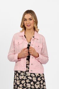 Vassalli Frayed Seams Tencel Linen Jacket