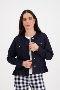 Vassalli Frill Hem Jacket