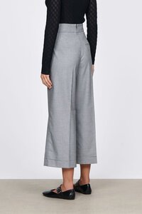 Veronika Maine Houndstooth Topstitch Pants