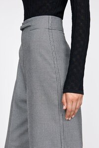 Veronika Maine Houndstooth Topstitch Pants