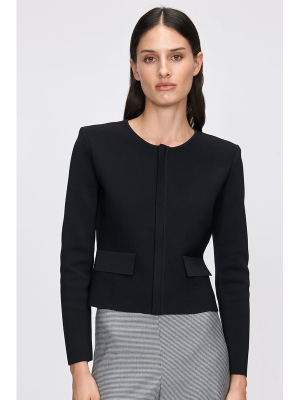 Veronika Maine Zip Front Milano Jacket