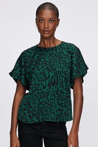 Veronika Maine Forest Leopard Top