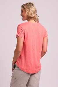 Memo V Neck Swing Top