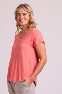 Memo V Neck Swing Top