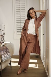 Loobies Story Chianti Trench Coat