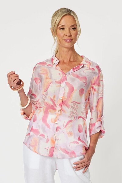 Gordon Smith Ella Print Shirt-new-Preen