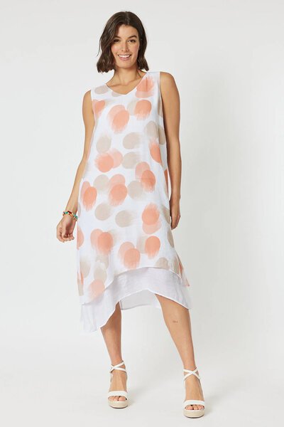 Clarity Portifino Spot Dress-new-Preen