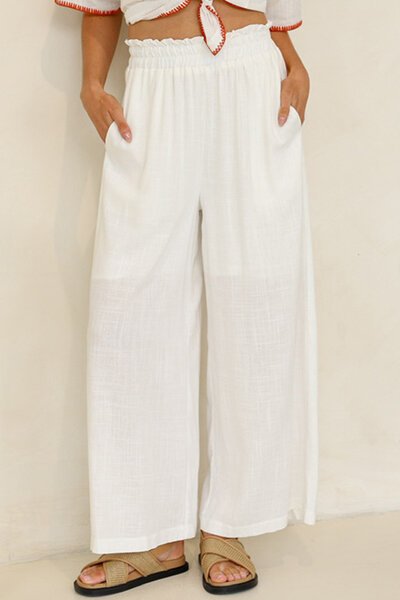 Miracle Pull On Wide Leg Pant-new-Preen