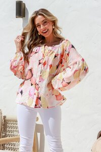 St Germain Bubble Multi Button Shirt