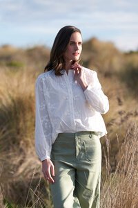 Oh Three Textured Blouse