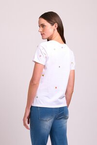 Memo Embroidery Tee