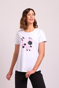 Preen Placement Print Swing Fit Tee