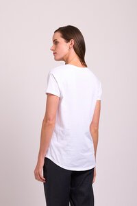 Preen Placement Print Round Neck Tee