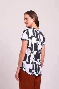 Preen All Over Print Round Neck Tee