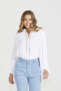 Sass Chapel Trim Shirt