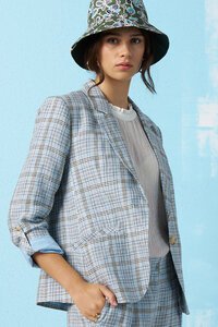 Madly Sweetly Checked In Blazer