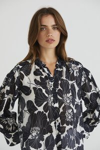 Lania the Label Plaza Print Top