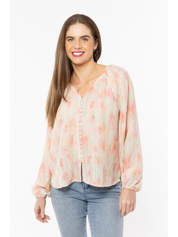 Seeking Lola Santorini Top