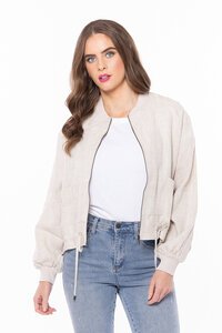 Seeking Lola Keen Linen Jacket