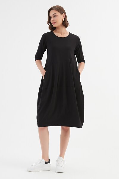 Tirelli Diagonal Seam Dress-new-Preen