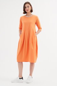 Tirelli Diagonal Seam Dress