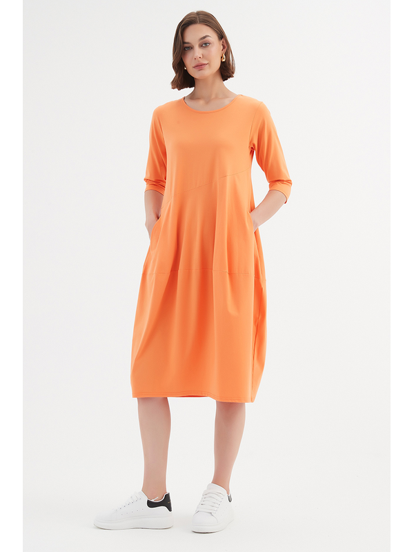 Tirelli Diagonal Seam Dress