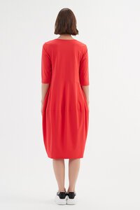 Tirelli Diagonal Seam Dress