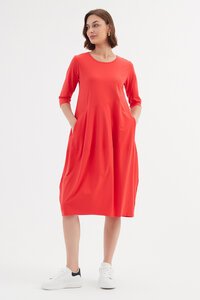 Tirelli Diagonal Seam Dress