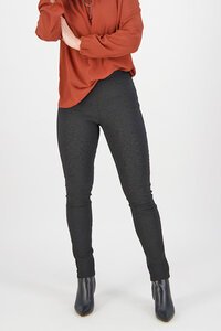 Vassalli Skinny Embossed Pull On Pant