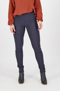 Vassalli Skinny Embossed Pull On Pant