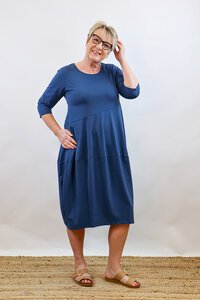 Tirelli Diagonal Seam Dress