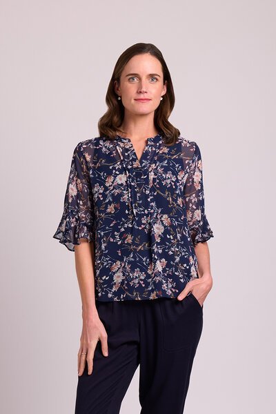 Memo Romantic Sleeve Blouse-new-Preen