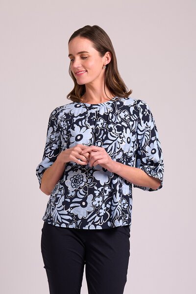 Foil 3 Scoops Top-new-Preen