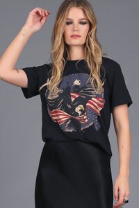 Storm Long Live Eagle Print Tee