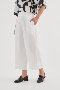 Tirelli Wide Leg Linen Pant