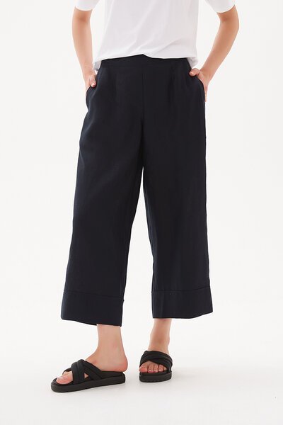 Tirelli Wide Leg Linen Pant-new-Preen