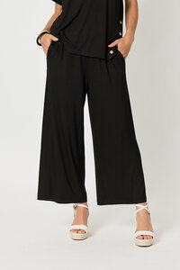 Clarity Wide Leg Jersey Pant