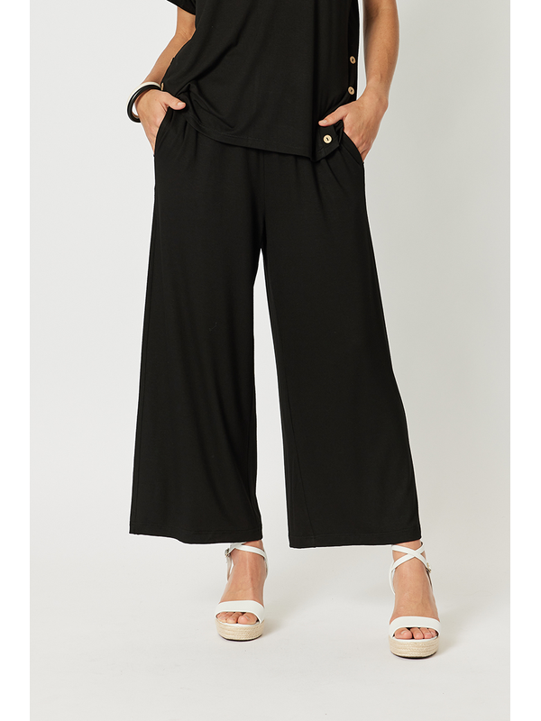 Clarity Wide Leg Jersey Pant