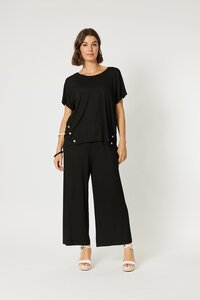 Clarity Wide Leg Jersey Pant