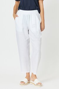 Threadz Patch Linen Pant