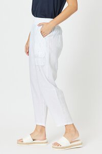 Threadz Patch Linen Pant