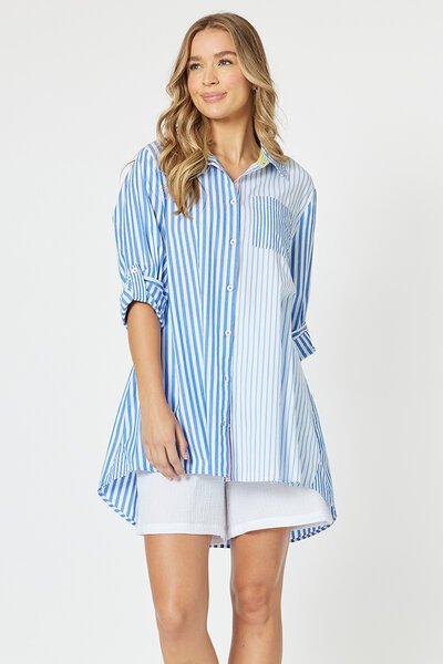 Threadz Summer Stripe Shirt-new-Preen