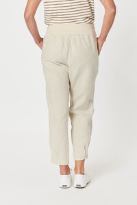 Gordon Smith Sarah Rib Waist Linen Pant