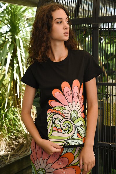 Coop Flower Time Tee-new-Preen