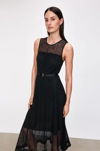 Veronika Maine Corded Lace Dress