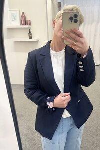 Seeking Lola Jordanna Floral Lining Blazer