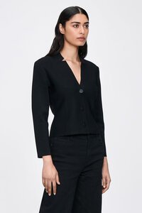 Veronika Maine Notched Collar Milano Jacket